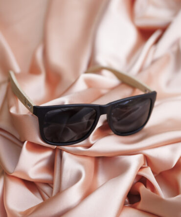 Óculos Preto Retangular Grande - Lentes Polarizadas