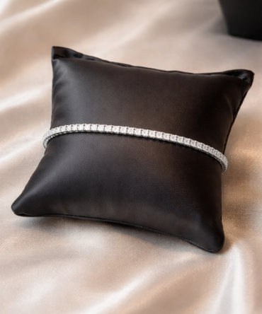 Pulseira Riviera com Zircônias - Prata 925